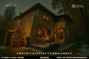 O poveste de Crăciun în inima anilor ’30 – magia sărbătorilor la fosta Casă Tătărăscu, azi Eko Group Vila