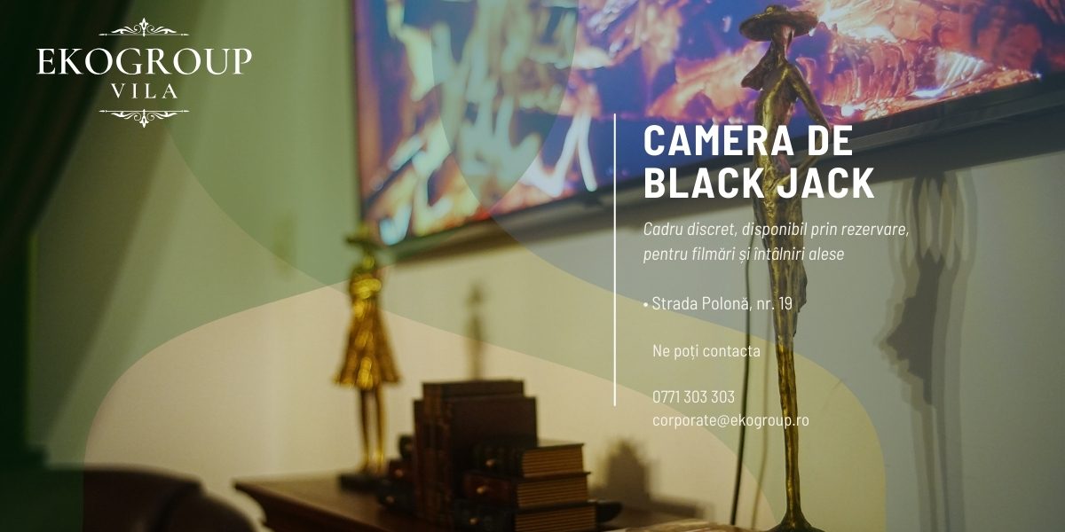 Camera de Black Jack: Salonul diplomatic exclusivist pentru experiențe private și producții rafinate
